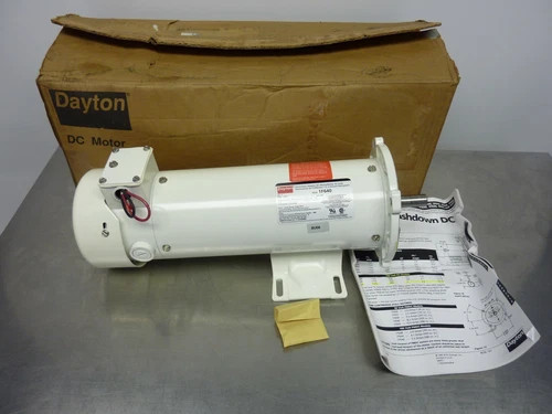 DAYTON  1F640 WASH DOWN DC MOTOR 1HP 1725RPM  180VDC 5.0A       21375