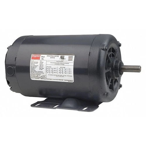 Dayton 31TT13 3-Phase General Purpose Motor, 1 1/2 HP, 56H Frame, 230/460V AC...