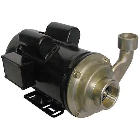 Dayton 5Wxu0 Pump, Centrifugal, Ss, 3 Hp, 1 Ph