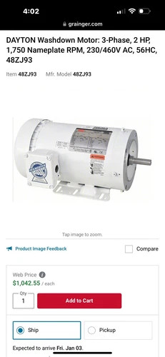 dayton 48zj93a