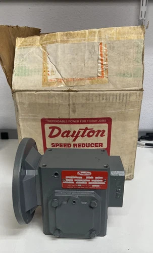 DAYTON 4Z299 B, Speed Reducer: 5:1, 350 RPM, 2 hp , 276 in-lb Output Max, Keyed,