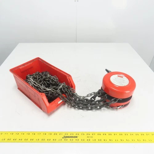 Dayton 38EV10A 2-Ton 4000LBS Manual Chain Hoist 20' Lift