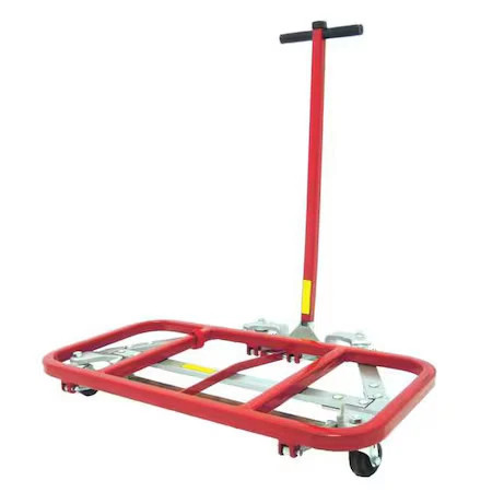 Dayton 30E993 Desk Mover, 600 Lb. Cap, 16"D X 40"W X 11-1/4"H