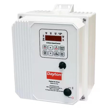 Dayton 13E659 Variable Freq Drive, 5 Hp, 0-480Vac
