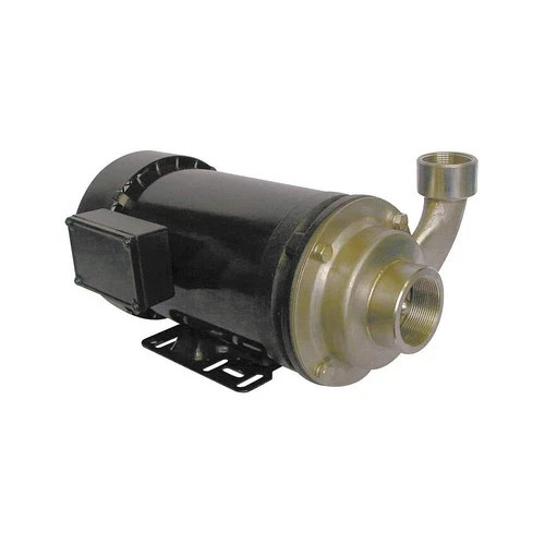 DAYTON 5WXT9 CntrfugPmp,316SStl,3P,1 1/2in,2hp,130gpm 5WXT9