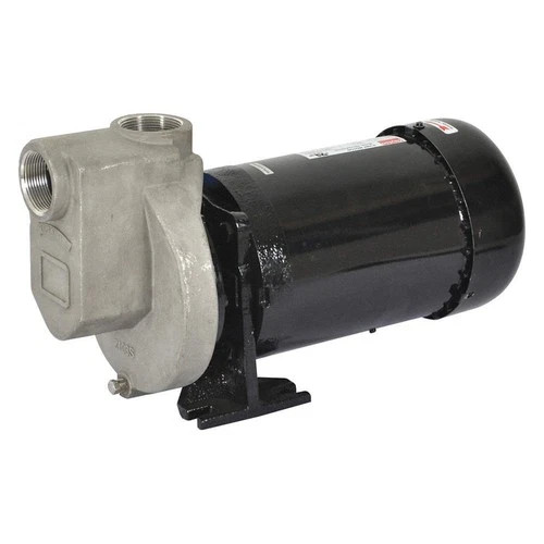 DAYTON 2ZXT4 Self Priming Pump,1-1/2 HP,316 SS 2ZXT4