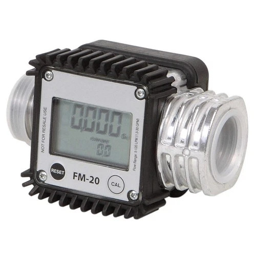 DAYTON 40M285 Flowmeter,Digital,1",1.3 to 32 gpm 40M285