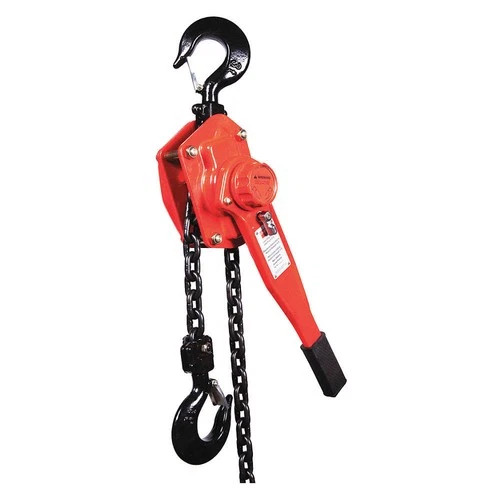 DAYTON 29XP51 Lever Chain Hoist,6000 lb.,Lift 10 ft. 29XP51