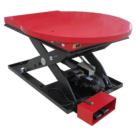 Dayton 60Nh63 Scissor Lift Table, 2000 Lb Load Capacity