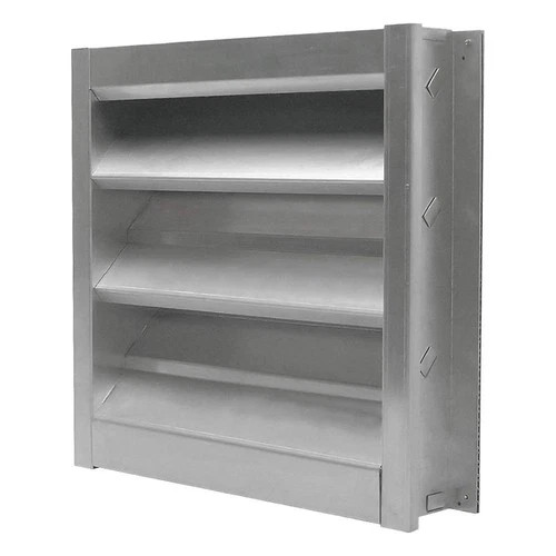 DAYTON  Louver,Wall Opening 36 x 48 In,Aluminum 4FZF9