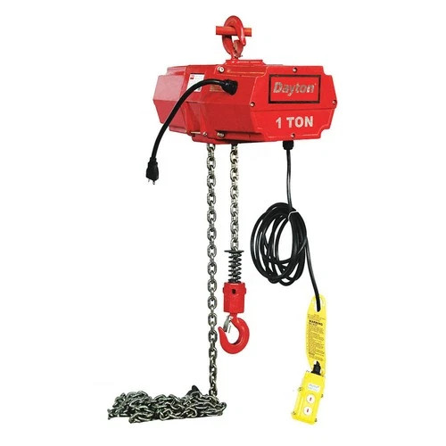 DAYTON 2GXH5 Electric Chain Hoist,2000 lb.,20 ft. 2GXH5