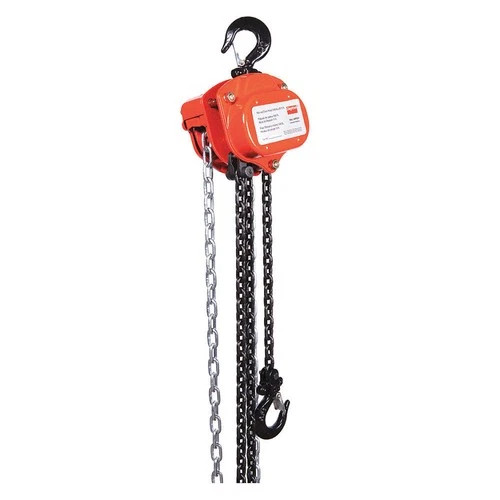 DAYTON 29XP24 Manual Chain Hoist,1000 lb.,Lift 10 ft. 29XP24