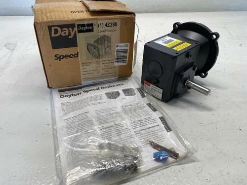Dayton "C" Face Speed Reducer 4Z288, Ratio 20, 0.5 HP
