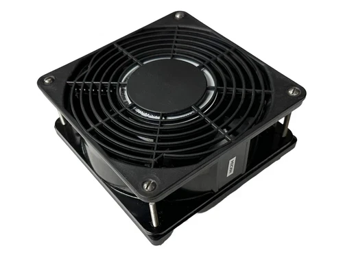 Ventilador axial Dayton 6KD75 cuadrado negro 115 V CA 1 fase 50/60 HZ 3150 RPM 4-11/16"Se abre en una ventana nueva