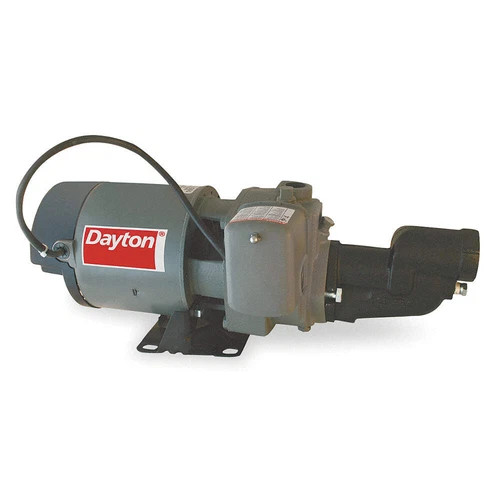 DAYTON Shallow Well Jet Pump Ejector 1 Hp 18/9A 18 Gpm 1-1/4" NPT 115/230V 1D872