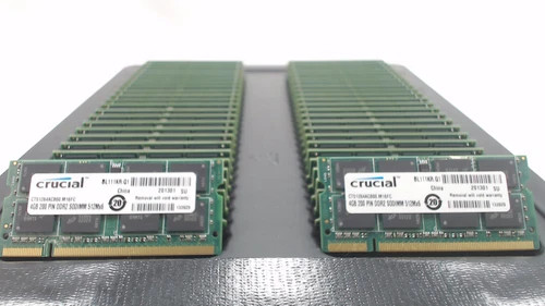 LOT 50 MAJOR BRAND 4GB 2Rx8 DDR2 PC2-6400 800MHz NON ECC LAPTOP MEMORY RAM