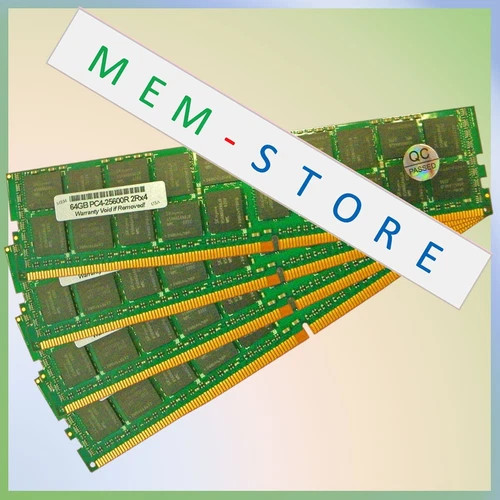 256GB 4x64GB DDR4-3200 RDIMM RAM Supermicro IoT SuperServer SYS-E300-12D-10CN6P