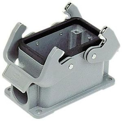Heavy Duty Power Connectors SURFACE MOUNTING HSG HAN 10B 2 SIDE ENTRY