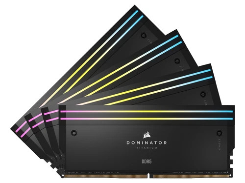 Corsair 96GB (2x48GB) DOMINATOR® TITANIUM RGB DDR5 CL32