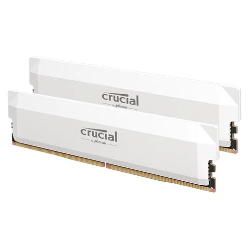 Crucial Pro DDR5 RAM 64GB Kit (2x32GB) 6000MHz CL40, Overclocking Gaming Memory,