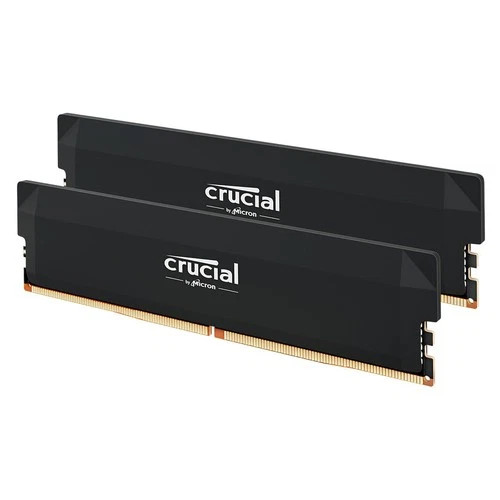 Crucial Pro DDR5 RAM 64GB Kit (2x32GB) 6400MHz CL40, Overclocking Gaming Memory,