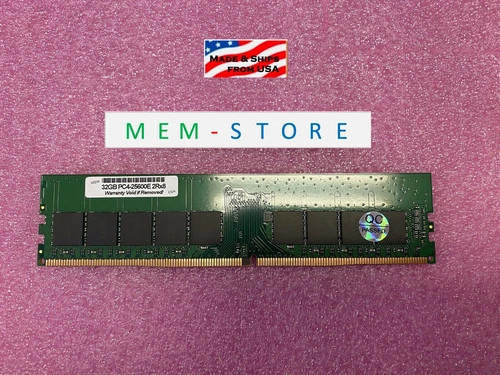 128GB 4x32GB DDR4-3200MHz ECC UDIMM RAM Compatible w/ Fujitsu PRIMERGY RX1330 M5