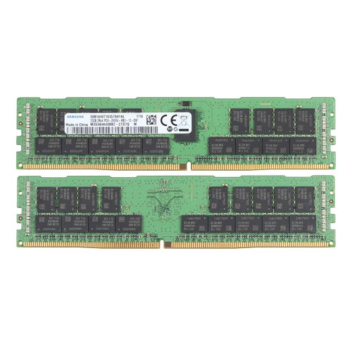 SAMSUNG 4x 32GB 2RX4 PC4-2666V Server ECC MEMORY RAM M393A4K40BB2-CTD7Q
