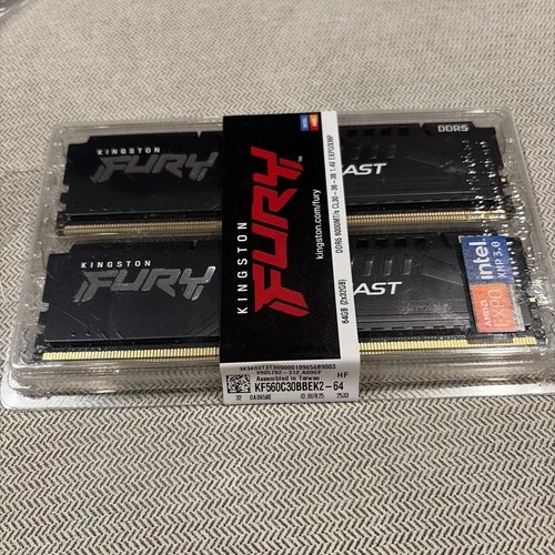 Kingston FURY Beast 64GB (2 x 32GB) 288-Pin PC RAM DDR5 6000 (PC5 48000) Memory