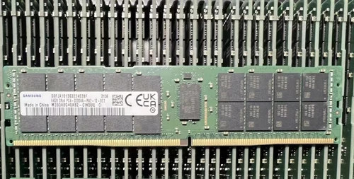 Samsung 64GB DDR4 3200 Server RDIMM RAM 2Rx4 PC4-25600 M393A8G40AB2-CWE 288p