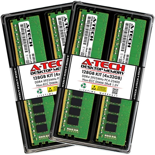 128GB 4x 32GB DDR4-2933 Dell G5 5000 Memory RAM