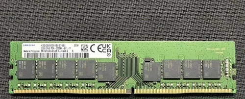SAMSUNG 32GB DDR4 3200 2Rx8 PC4-25600 M391A4G43AB1-CWEQ 288pin ECC UDIMM RAM