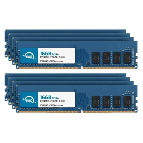 OWC 128GB (8x16GB) DDR4 2133MHz 2Rx8 Non-ECC UDIMM 288pin Memory RAM