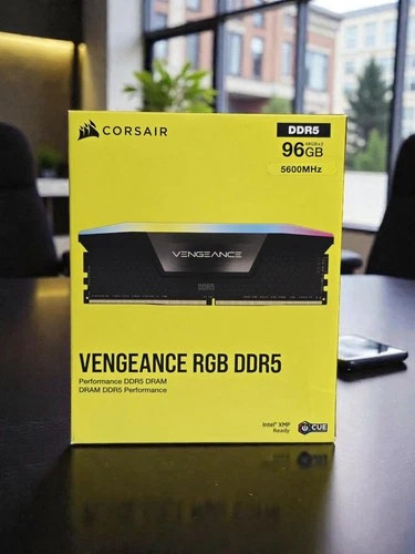 New ListingCORSAIR VENGEANCE RGB DDR5 96GB (2x48GB) 5600MHz CL40 - 1.25V, Intel / AMD ??