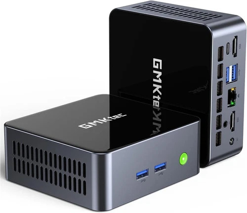 GMKtec Mini PC Windows 11 Pro Intel Core i7 (Turbo 5.0 GHz) 1TB SSD 16GB RAM