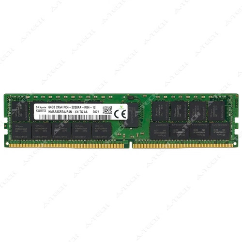 Hynix 64GB DDR4-3200 PC4-25600 2Rx4 ECC RDIMM Server Memory RAM HMAA8GR7AJR4N-XN