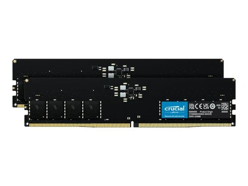 Crucial DDR5 kit 32 GB: 2 x 16 GB DIMM 288-pin 4800 MT/s / CT2K16G48C40U5