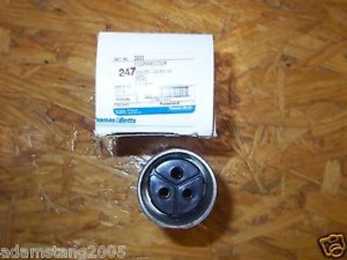 THOMAS BETTS 3933 PIN & AND SLEEVE RECEPTACLE 30AMP/250V 20AMP/600V 3 PIN 3 WIRE