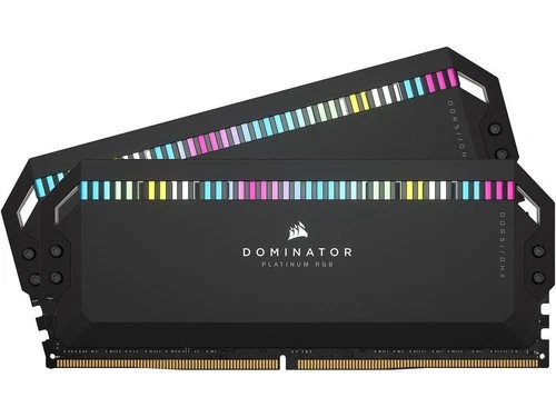 CORSAIR Dominator Platinum RGB 64GB (2 x 32GB) 288-Pin PC RAM DDR5 6600 (PC5 528