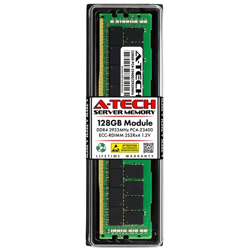 128GB 2S2Rx4 (4Rx4) PC4-2933 RDIMM Supermicro B11SPE-CPU-TF X12DPG-AR Memory RAM