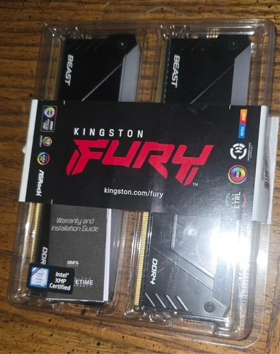Kingston FURY Beast RGB DDR4 kit 64 GB: 2 x 32 GB OPEN BOX-NOT USED