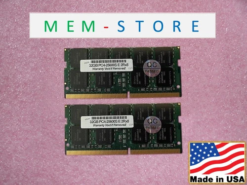 64GB 2x32GB DDR4 3200MHz ECC SODIMM RAM for IMB-X1220-L IMB-X1222-WV Motherboard