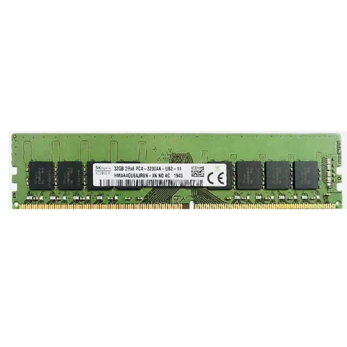 Hynix DDR4 32GB 3200MHz PC4-25600 288-Pins 2RX8 1.2V UDIMM Desktop Memory Ram