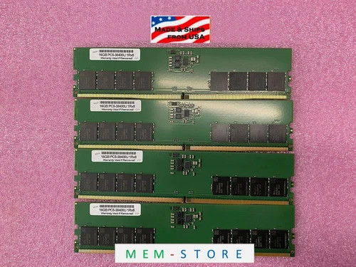 64GB 4x16GB DDR5-4800 UDIMM HynixIC RAM ExpertCenter D7 SFF (D700SER) Compatible