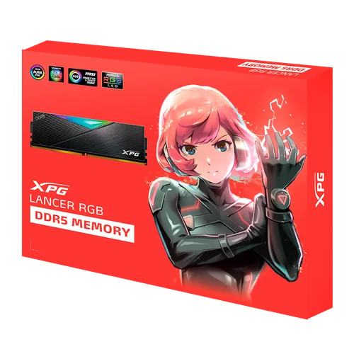 32GB KIT (6000MHz) ADATA XPG LANCER GAMING MEMORY BLACK/RGB