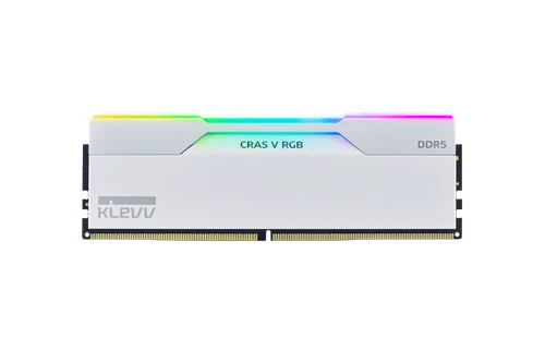32GB KIT (6000MHz) KLEVV CRAS V GAMING MEMORY WHITE/RGB