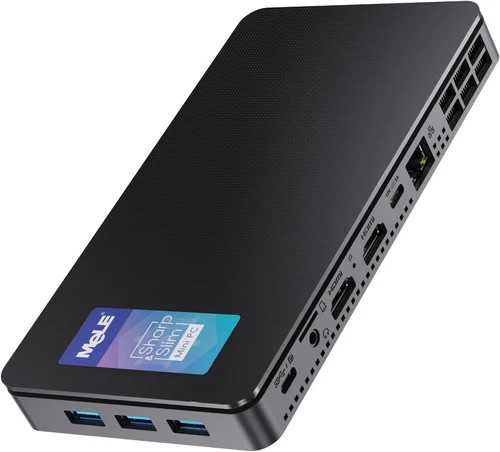 MeLE Overclock4C N300 Mini PC (up to 3.8GHz 8C/8T) 16GB DDR4 512GB Micro Desktop