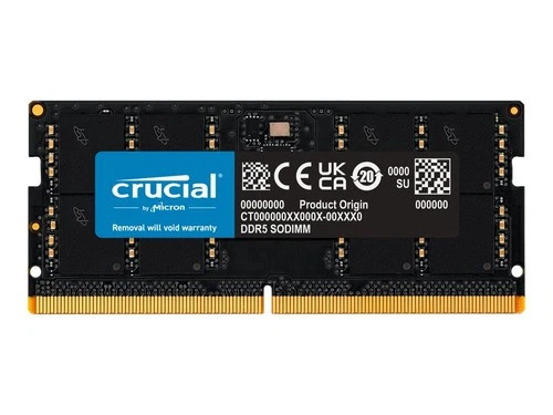 Crucial DDR5 module 32 GB SO-DIMM 262-pin 5600 MT/s / PC5-44800 CT32G56C46S5