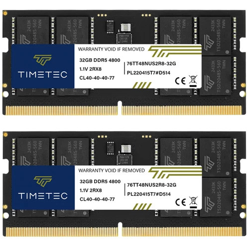 ECC 1.1V CL40 2Rx8 Dual Rank 262 Pin SODIMM Laptop Memory RAM Module Upgrade (64