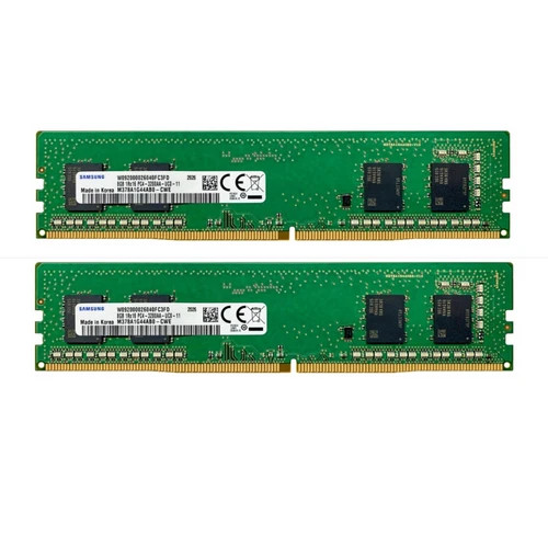 Samsung 16GB 2X8GB 1Rx16 DDR4 3200MHz PC4-25600 Non-ECC DIMM Desktop Memory RAM