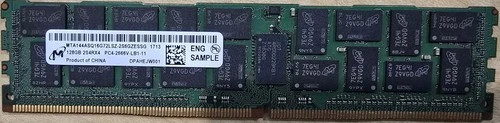 Micron 128GB 2S4Rx4 PC4-2666 ECC DDR4 RAM Memory MTA144ASQ16G72LSZ-2S6GZESSG